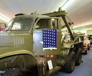 WWII military tow truck