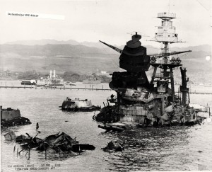USS Arizona December 10, 1941 Photo Credit: National Archives and Records Administration