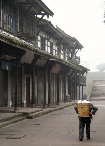 Early morning in Pingle Ancient Town, Sichuan Province, China Photo Credit: Tom Wilmer