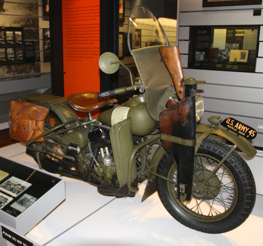 1945 U.S. Army Harley-Davidson at Harley-Davidson Museum Photo Credit: Tom Wilmer