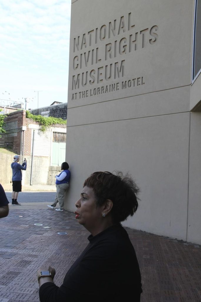 Faith Morris External Affairs Officer at the National Civil Rights Museum in Memphis, Tennessee. Photo Credit: Tom Wilmer