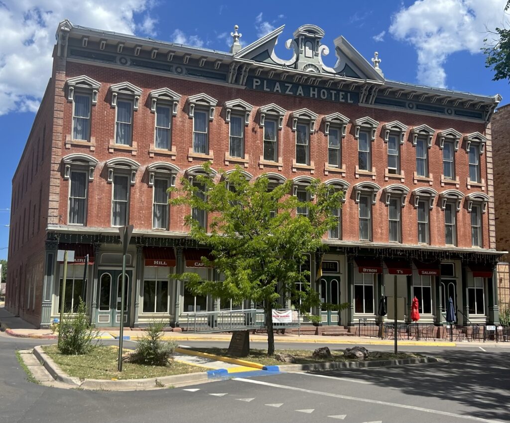 Historic Plaza Hotel in the heart of Old Town Las Vegas, New Mexico